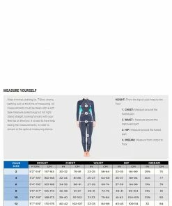 Wetsuits Bare Evoke Aqua 5mm Wetsuit Ladies