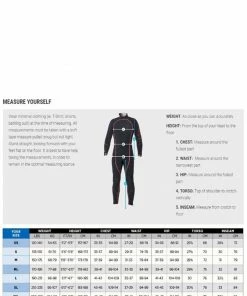 Wetsuits Bare Reactive Titan Black 5mm Wetsuit Mens