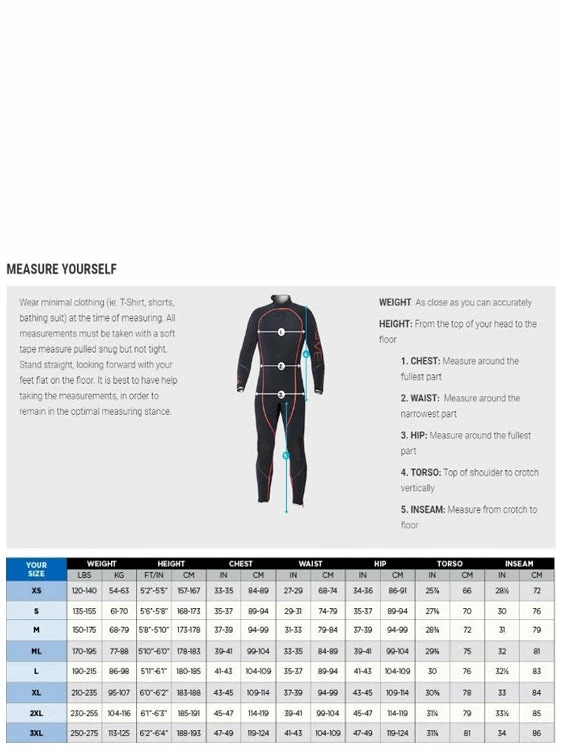 Wetsuits Bare Reactive Titan Black 7mm Wetsuit Mens 4 Wetsuits Bare Reactive Titan Black 7mm Wetsuit Mens