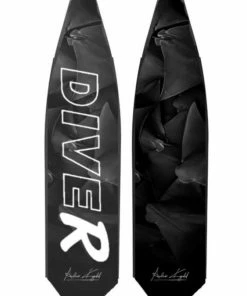 DiveR Freediving Fin Blades - Dark Dancing