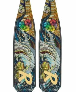 DiveR Freediving Fin Blades - Sharks