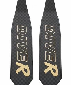 DiveR Freediving Fin Blades - Carbon Ultra Fins