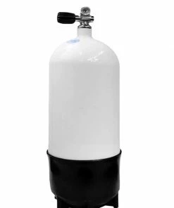 Faber 12.2L Compact Steel Tank With Boot & DIN/K Valve Tanks, Valves & Accessories