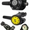 Regulator Sets Scubapro Regulator Set: MK19 Evo Black Tech (DIN Or Yoke) / G260 Carbon / Octopus & Free Termo Gauge