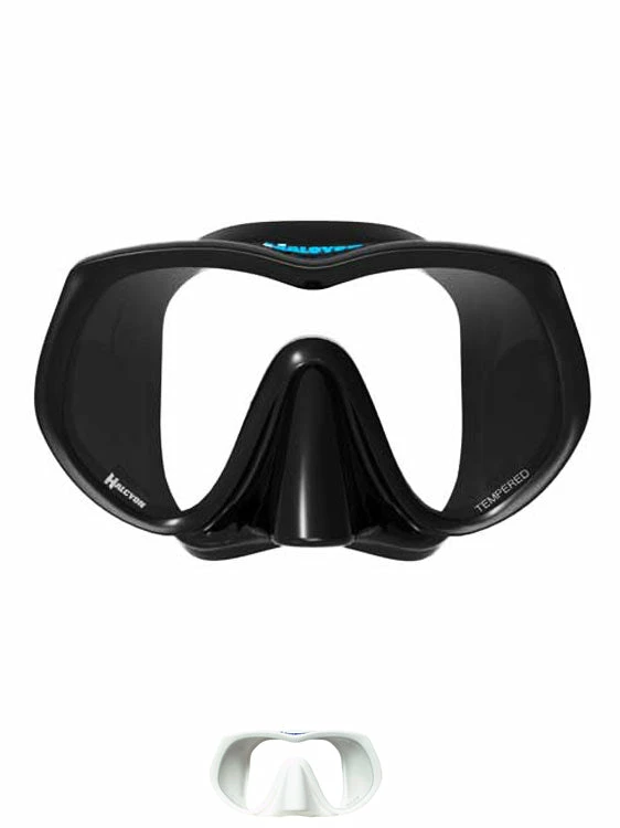 Masks Halcyon H-View Frameless Dive Mask 3 Masks Halcyon H-View Frameless Dive Mask
