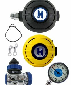 Halcyon Regulator Set: H50D (DIN Only) / Aura / Aura Occy & FREE Termo Gauge Regulator Sets