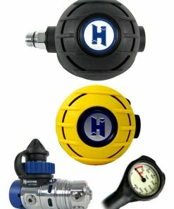 Halcyon Regulator Set: H75P (DIN Only) / Aura / Aura Occy & Free Termo Gauge