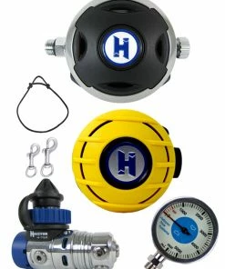 Regulator Sets Halcyon Regulator Set: H75P (DIN Only) / Halo / Aura Occy & FREE Termo Gauge