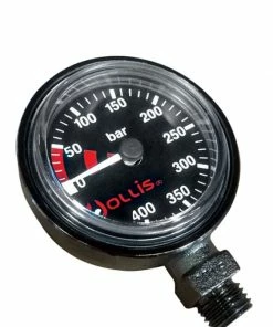 Hollis Low Profile Brass Mini Gauge