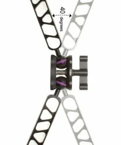 PHOTOGRAPHY I-Dive Aluminium 2 Hole Clamp (40 Degrees Movement)