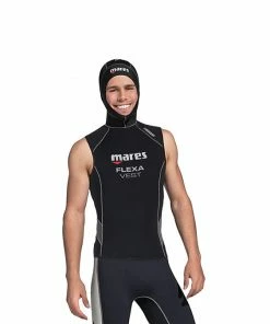 Vests & Undersuits Mares 3mm Flexa Hooded Vest Mens