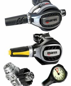 Mares Abyss Adj 62X (DIN Or Yoke) W/ Octopus & Free Termo Gauge
