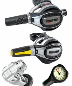Mares Abyss Adj 62X (DIN Or Yoke) W/ Octopus & Free Termo Gauge