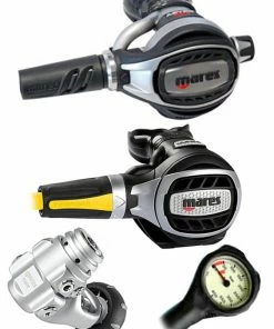 Mares Abyss Adj 62X (DIN Or Yoke) W/ Octopus & Free Termo Gauge