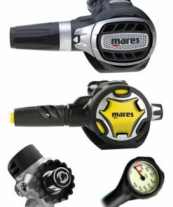Regulator Sets Mares Ultra 72X (DIN Or Yoke) W/ Octopus & Free Termo Gauge