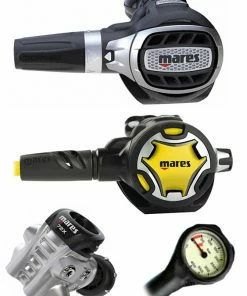 Regulator Sets Mares Ultra 72X (DIN Or Yoke) W/ Octopus & Free Termo Gauge