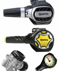 Regulator Sets Mares Ultra 72X (DIN Or Yoke) W/ Octopus & Free Termo Gauge