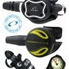 Oceanic Regulator Set: Zeo / FDXi (DIN Or Yoke) / Octopus & Free Termo Gauge