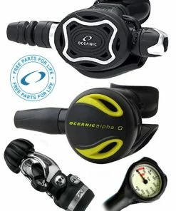 Oceanic Regulator Set: Zeo / FDXi (DIN Or Yoke) / Octopus & Free Termo Gauge 15 Oceanic Regulator Set: Zeo / FDXi (DIN Or Yoke) / Octopus & Free Termo Gauge