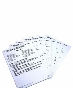 PADI Slates: Advanced Open Water Diver Instructor Cue Cards