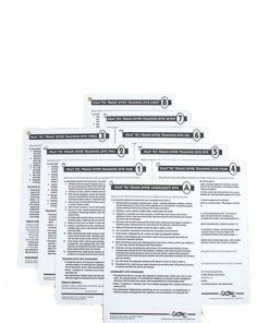 PADI ELearning & Manuals PADI Slates: Tec Trimix Diver Instructor Cue Cards