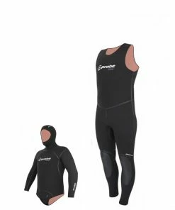 Probe IDry Pro 5mm. 2-Piece Hooded Diving Suit Wetsuits