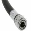 ODG Rubber Black Low Pressure Inflator Hose (for BC, Drysuit Or Sidemount) Hoses