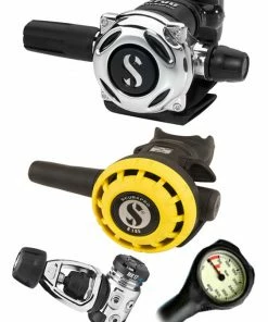 Scubapro Regulator Set: MK17 Evo (DIN Or Yoke) / A700 / Octopus & Free Termo Gauge