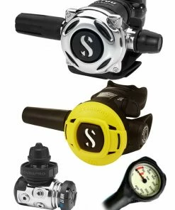 Scubapro Regulator Set: MK17 Evo (DIN Or Yoke) / A700 / Octopus & Free Termo Gauge