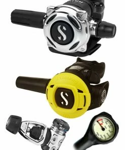 Scubapro Regulator Set: MK17 Evo (DIN Or Yoke) / A700 / Octopus & Free Termo Gauge