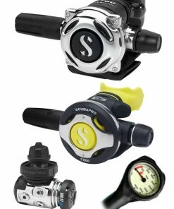 Scubapro Regulator Set: MK17 Evo (DIN Or Yoke) / A700 / Octopus & Free Termo Gauge