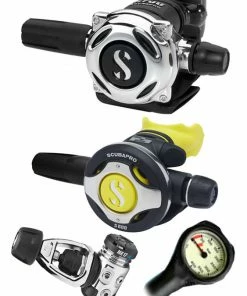 Scubapro Regulator Set: MK17 Evo (DIN Or Yoke) / A700 / Octopus & Free Termo Gauge