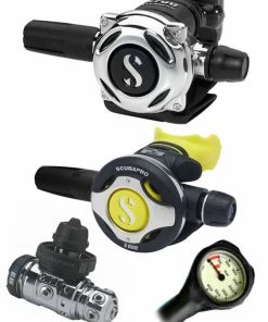Scubapro Regulator Set: MK19 Evo (DIN Or Yoke) / A700 / Octopus & Free Termo Gauge
