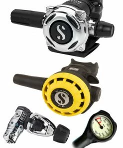 Regulator Sets Scubapro Regulator Set: MK25 Evo (DIN Or Yoke) / A700 / Octopus & Free Termo Gauge 11 Regulator Sets Scubapro Regulator Set: MK25 Evo (DIN Or Yoke) / A700 / Octopus & Free Termo Gauge