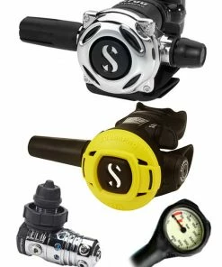 Regulator Sets Scubapro Regulator Set: MK25 Evo (DIN Or Yoke) / A700 / Octopus & Free Termo Gauge 15 Regulator Sets Scubapro Regulator Set: MK25 Evo (DIN Or Yoke) / A700 / Octopus & Free Termo Gauge