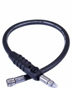 Scubapro Black Rubber Regulator Low Pressure (LP) Hose Hoses