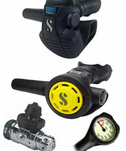 Scubapro Regulator Set: MK19 Evo (DIN Or Yoke) / D420 / Octopus & Free Termo Gauge