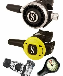 Scubapro Regulator Set: MK17 Evo (DIN Or Yoke) / G260 / Octopus & Free Termo Gauge Regulator Sets 16 Scubapro Regulator Set: MK17 Evo (DIN Or Yoke) / G260 / Octopus & Free Termo Gauge Regulator Sets