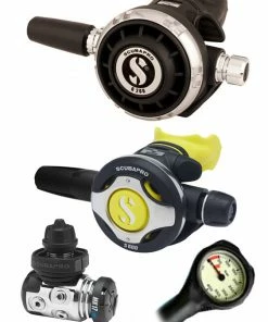Scubapro Regulator Set: MK17 Evo (DIN Or Yoke) / G260 / Octopus & Free Termo Gauge Regulator Sets 14 Scubapro Regulator Set: MK17 Evo (DIN Or Yoke) / G260 / Octopus & Free Termo Gauge Regulator Sets