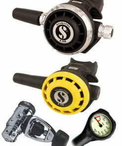 Scubapro Regulator Set: MK19 Evo (DIN Or Yoke) / G260 / Octopus & Free Termo Gauge 13 Scubapro Regulator Set: MK19 Evo (DIN Or Yoke) / G260 / Octopus & Free Termo Gauge