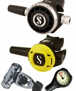 Scubapro Regulator Set: MK19 Evo (DIN Or Yoke) / G260 / Octopus & Free Termo Gauge 14 Scubapro Regulator Set: MK19 Evo (DIN Or Yoke) / G260 / Octopus & Free Termo Gauge