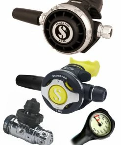 Scubapro Regulator Set: MK19 Evo (DIN Or Yoke) / G260 / Octopus & Free Termo Gauge 16 Scubapro Regulator Set: MK19 Evo (DIN Or Yoke) / G260 / Octopus & Free Termo Gauge