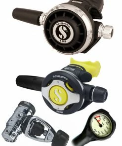 Scubapro Regulator Set: MK19 Evo (DIN Or Yoke) / G260 / Octopus & Free Termo Gauge 17 Scubapro Regulator Set: MK19 Evo (DIN Or Yoke) / G260 / Octopus & Free Termo Gauge