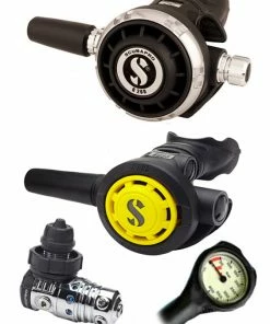 Scubapro Regulator Set: MK25 Evo (DIN Or Yoke) / G260 / Octopus & Free Termo Gauge 12 Scubapro Regulator Set: MK25 Evo (DIN Or Yoke) / G260 / Octopus & Free Termo Gauge
