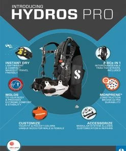 Scubapro Hydros Pro BCD Female 33 Scubapro Hydros Pro BCD Female