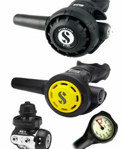 Scubapro Regulator Set: MK11 (DIN Or Yoke) / R195 / R-Series Octopus & Free Termo Gauge