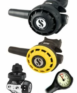 Scubapro Regulator Set: MK11 (DIN Or Yoke) / R195 / R-Series Octopus & Free Termo Gauge