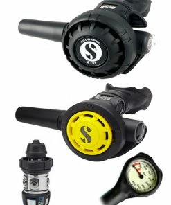 Scubapro Regulator Set: MK2 Evo (DIN Or Yoke) / R195 / R-Series Octopus & Free Termo Gauge Regulator Sets