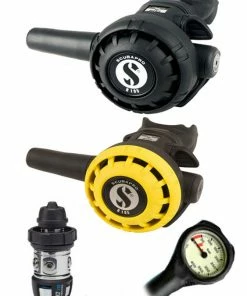 Scubapro Regulator Set: MK2 Evo (DIN Or Yoke) / R195 / R-Series Octopus & Free Termo Gauge Regulator Sets