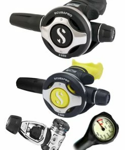 Scubapro Regulator Set: MK17 Evo (DIN Or Yoke) / S600 / Octopus & Free Termo Gauge 16 Scubapro Regulator Set: MK17 Evo (DIN Or Yoke) / S600 / Octopus & Free Termo Gauge